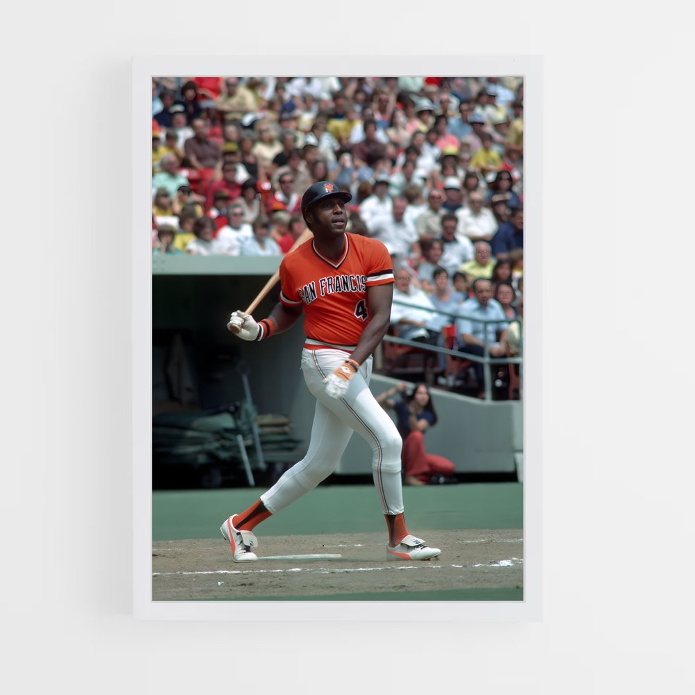 Poster Willie de mccovey – affiche Baseball (vue 3)